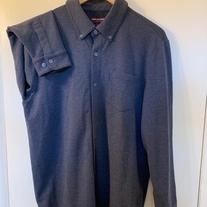 Johnston & Murphy Button-Down Knit Men's Shirt